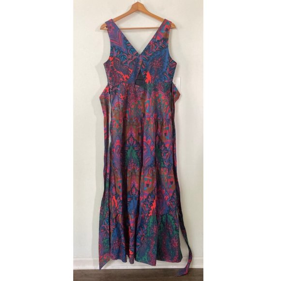 J. Crew Tiered Maxi Dress in Ratti Scarf Paisley - Picture 5 of 9